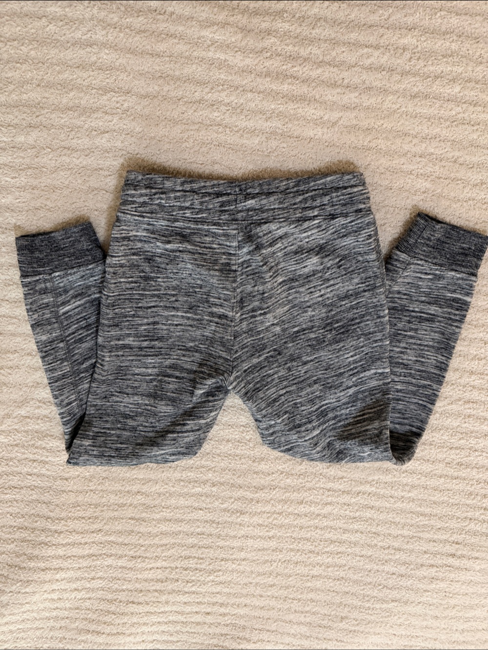 Old Navy Gray Marled Kids Jogger Pants - Picture 2 of 3